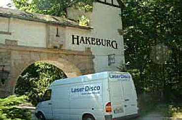 Laser Disco in der Hakeburg